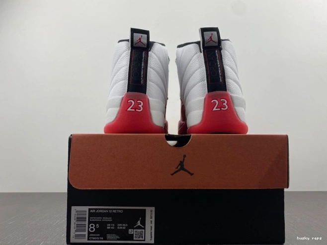 Rep Husky 130690-110 Cherry Retro Air Jordan 12 0702